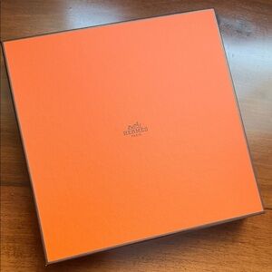Hermes Orange Storage Box